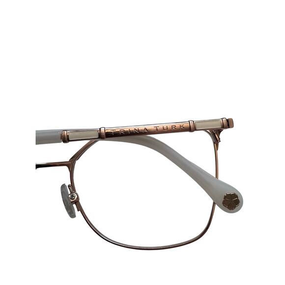 NEW Trina Turk Rose Gold Greer Eyeglasses main image 7